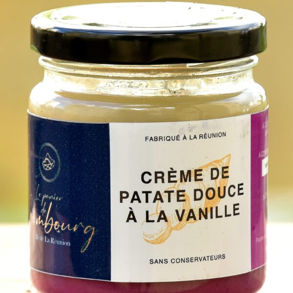 Crème patate douce vanille 200gr