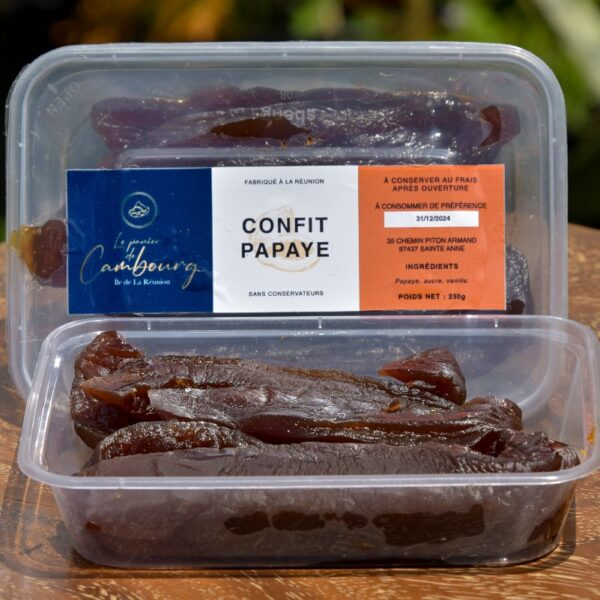 Confit papaye 300gr