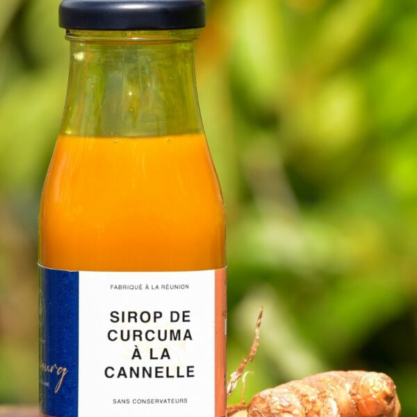 Sirop de curcuma à la cannelle 25cl