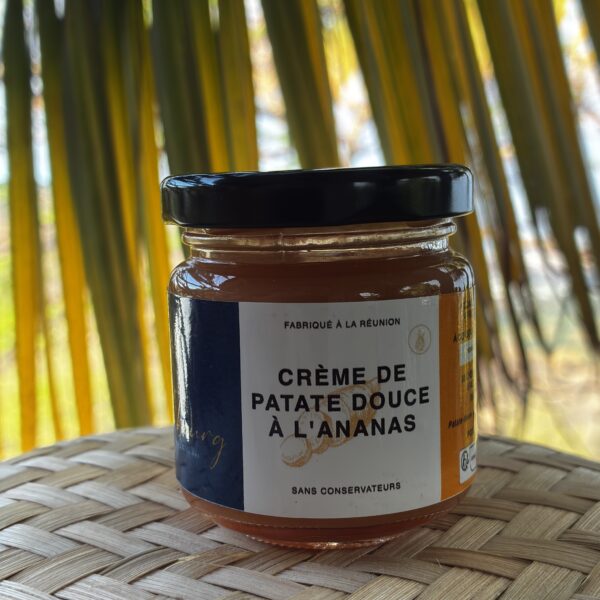 Crème de patate douce à l'ananas 100gr