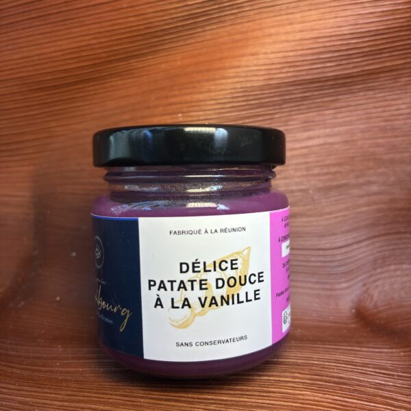 Délice de patate douce à la vanille 100gr