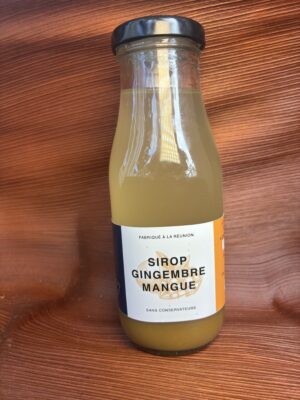 Sirop de gingembre/mangue 30cl