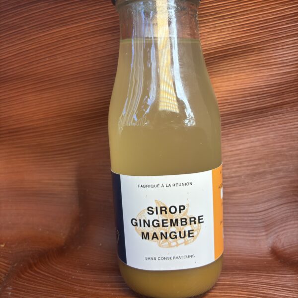 Sirop de gingembre/mangue 30cl
