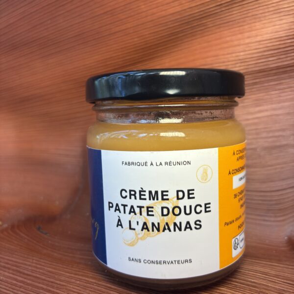Crème de patate douce à l'ananas 80gr