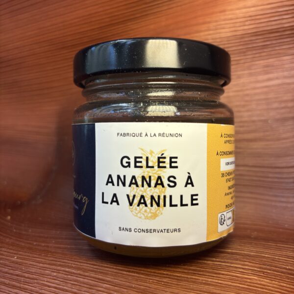 Gelée d'ananas à la vanille 100gr