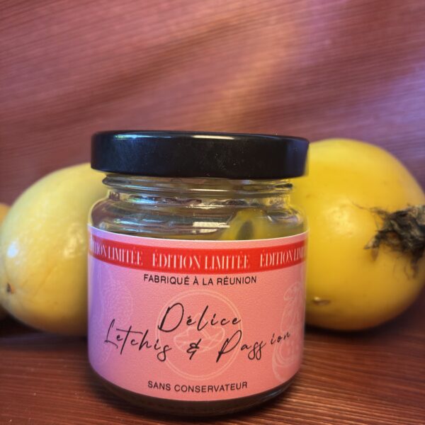 Second image of Délice de letchis & passion 100gr