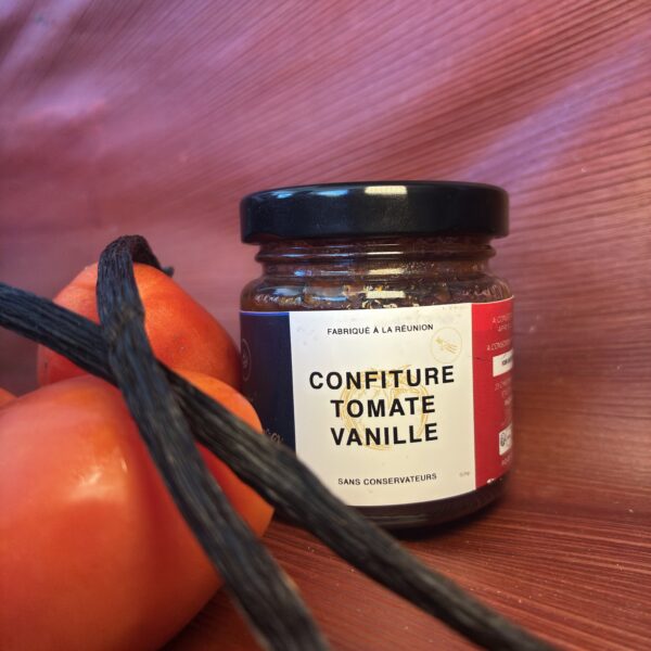 Second image of Confiture tomate vanille 100gr